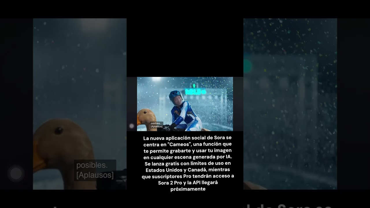 Nuevo Sora 2 lo mas destacado 