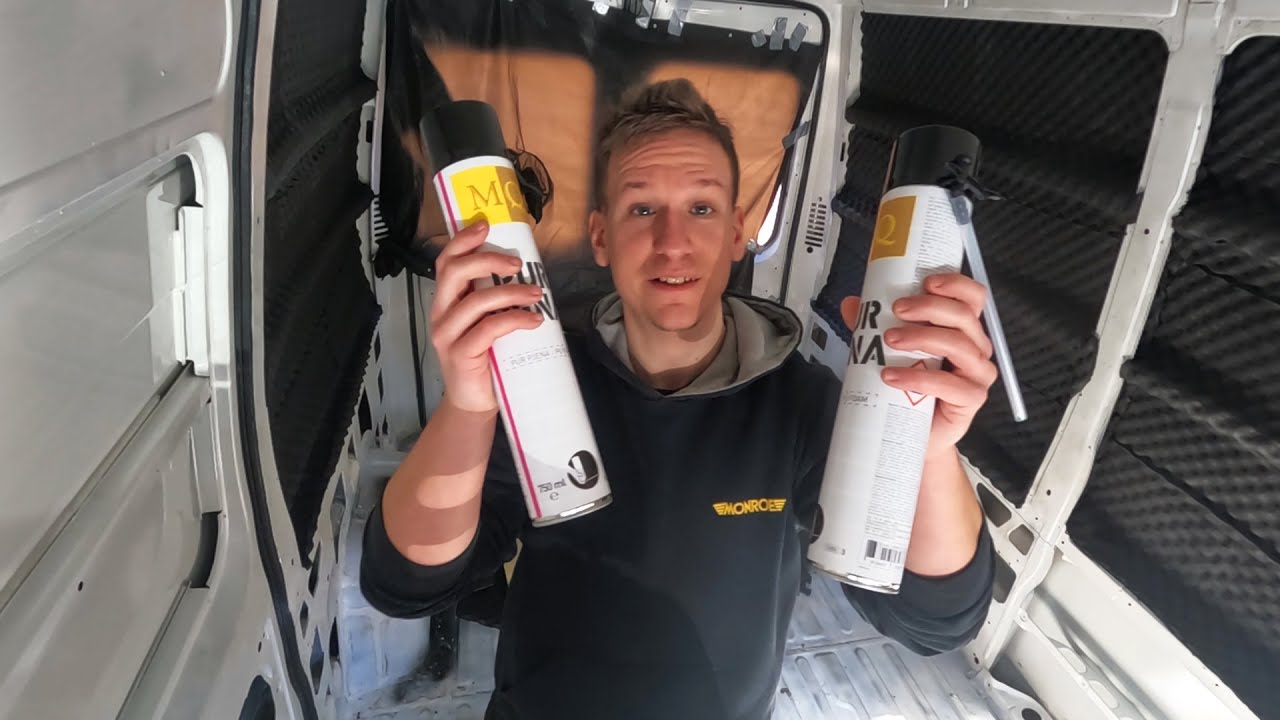 Lepim Izolacijo Na Steno Kombija