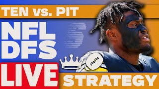 Titans-Steelers Showdown Strategy TNF Week 9 Picks | NFL DFS Strategy