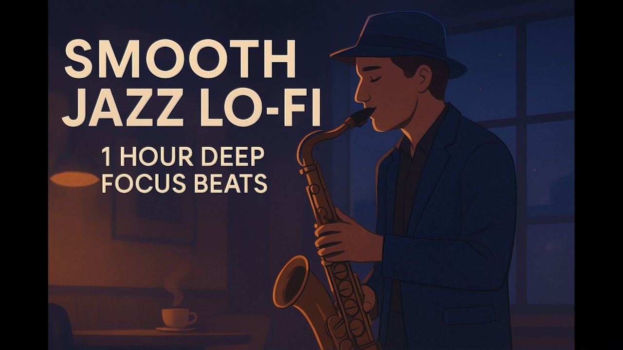 Smooth Jazz Lo-fi for Deep Focus | 1 Hour Work & Study Music 🎷💻 - YouTube