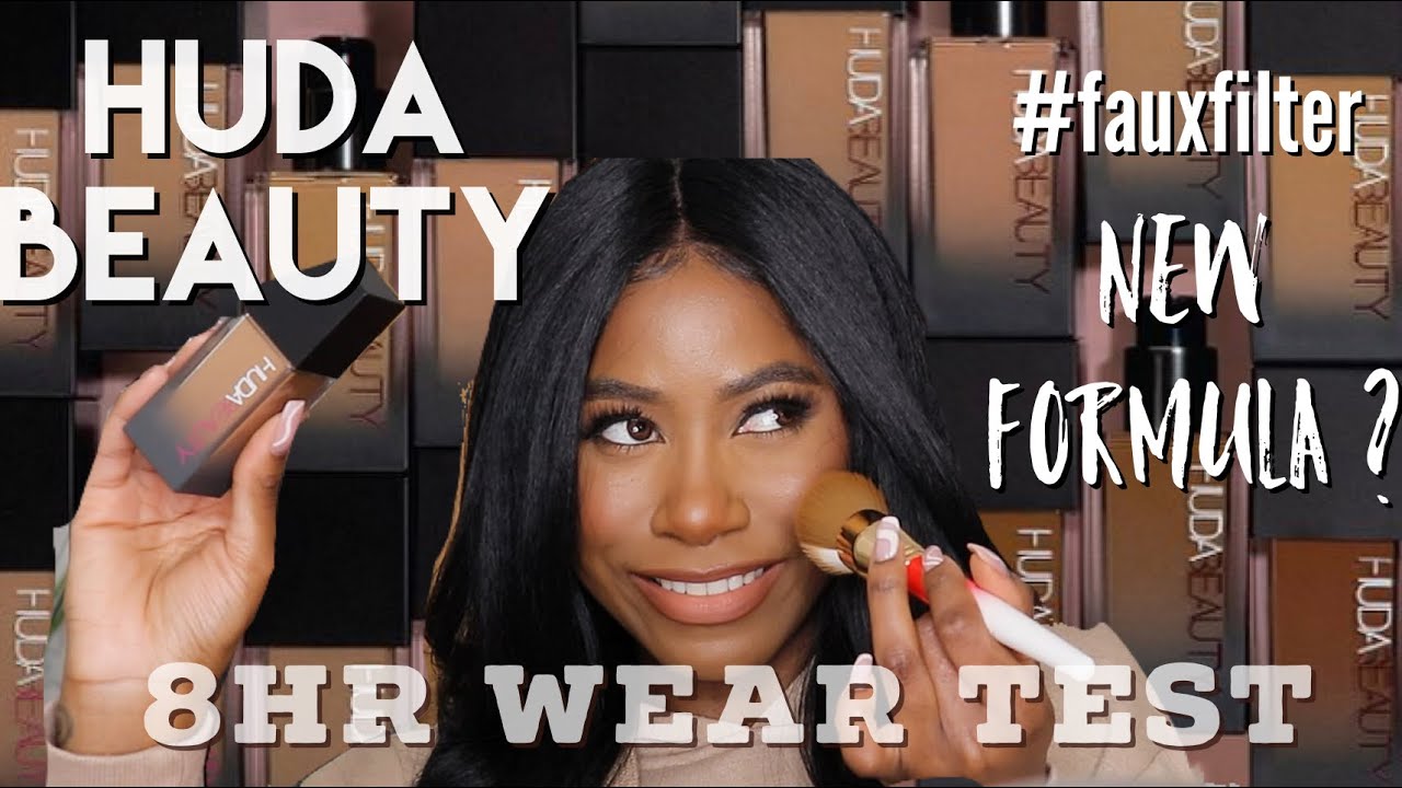 *NEW * HUDA BEAUTY LUMINOUS MATTE FOUNDATION It’S BEEN REVAMPED!  8 HR WEAR TEST