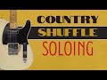 How to solo over country shuffles
