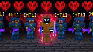 I Beat Minecraft SWEATS in LEATHER ARMOR