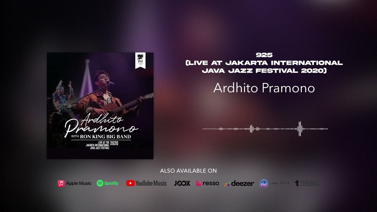 Ardhito Pramono - 925 (Live at Jakarta International Java Jazz