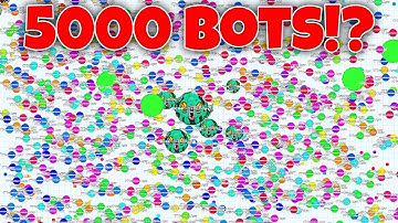 PLAYING AGAR.IO WITH BOTS | BOTS ARE BACK | agarbot.ovh