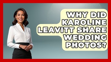 Why Did Karoline Leavitt Share Wedding Photos? | Soap Opera Insider