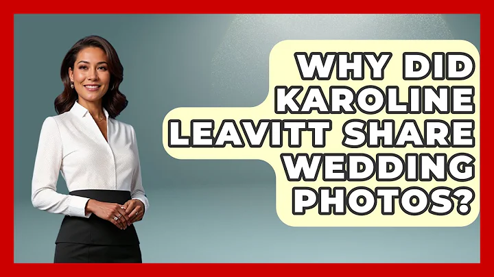 Why Did Karoline Leavitt Share Wedding Photos? | Soap Opera Insider