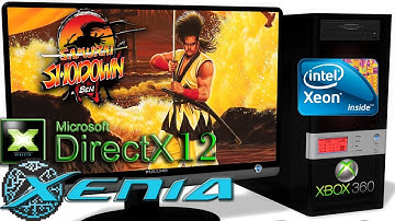 XENIA DX12 [Xbox 360] - Samurai Shodown Sen [Gameplay] DirectX 12 api #2