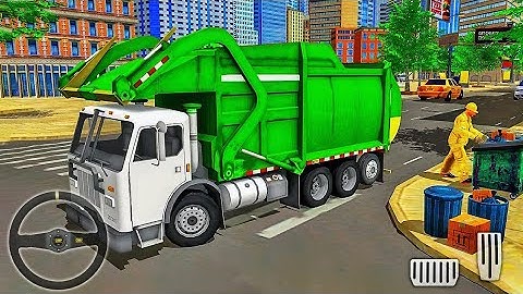 Real Garbage Truck Simulator 🔥| Trash Truck Simulator - Android Gameplay