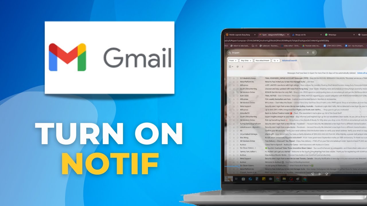 🔔 How to Turn On Notifications for Gmail | Full 2025 Step-by-Step Guide ...
