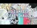 HUGE Aliexpress Craft Haul | 20 Products | Cheap Craft Supplies | Dies Stencils Fabric Palettes Inks