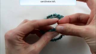 Making a memory wire bracelet