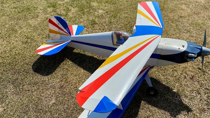 Old Bucker jungmann biplane flies again!!