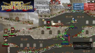 Epic Time Pirates (Flash Game) Campaign Full Gameplay Playthrough All Levels