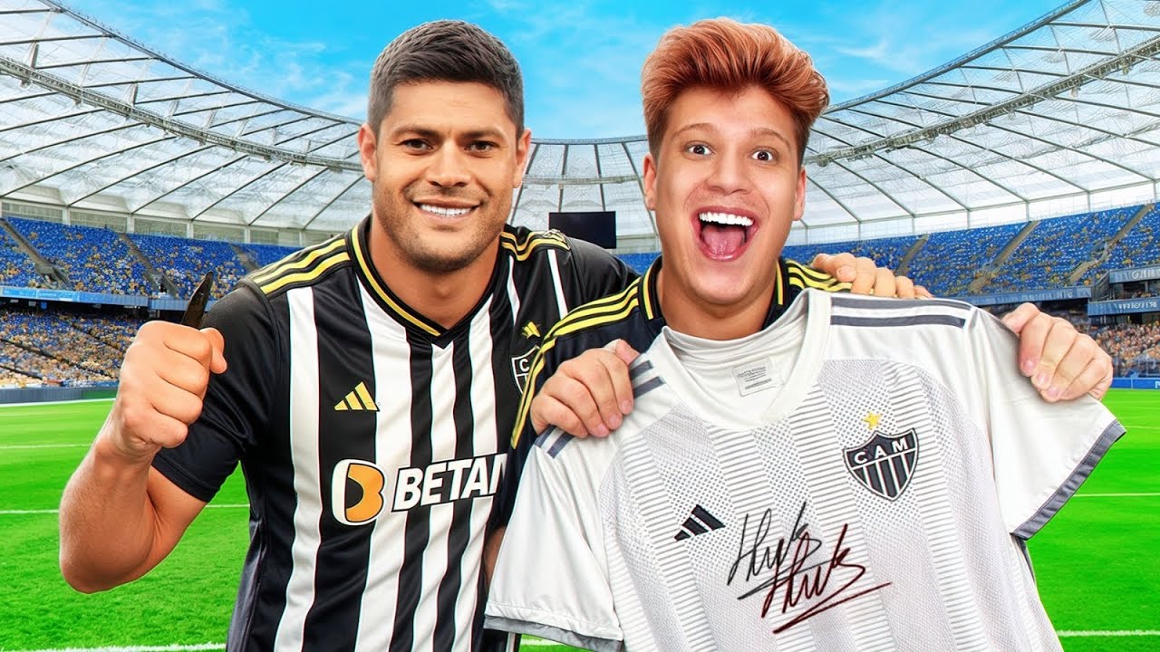 CONSEGUI O AUTÓGRAFO DO HULK!? *ATLÉTICO MG