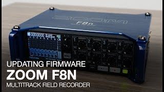 Zoom F8n: Updating the Firmware