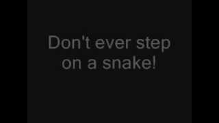 Video thumbnail of "Don Spencer - Don't Ever Step On A Snake Lyrics"