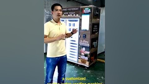 Smart fresh Egg vending machine for sale! no dropping, fresh and fast! Vending locker with cooling