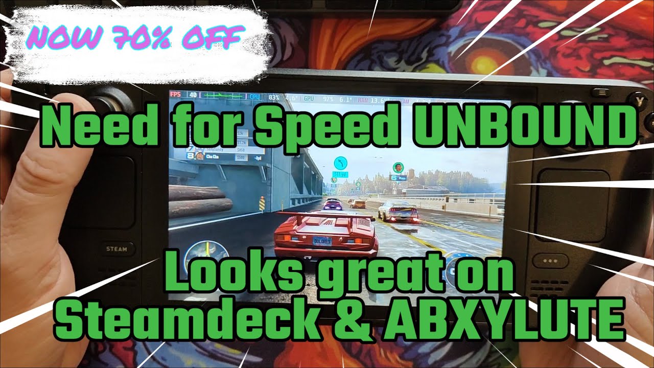 The best settings for Need for Speed: Unbound on Steam Deck