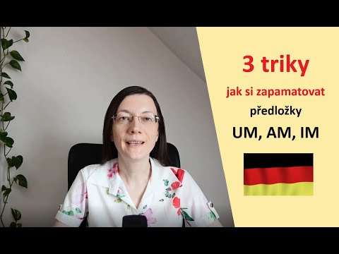 Video: Kdy použít v němčině a im v němčině?