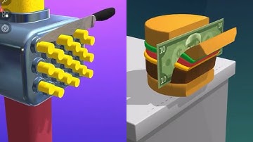 ASMR Cutting game! Relaxing sounds! Satisfying Video 67