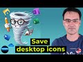 Desktop-OK: save your desktop icons