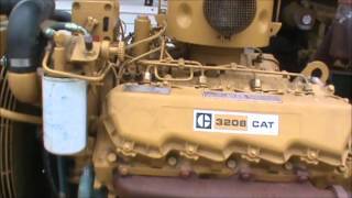 Caterpillar 3208 100kW, 480V w Fuel Tank Open Diesel Generator Set