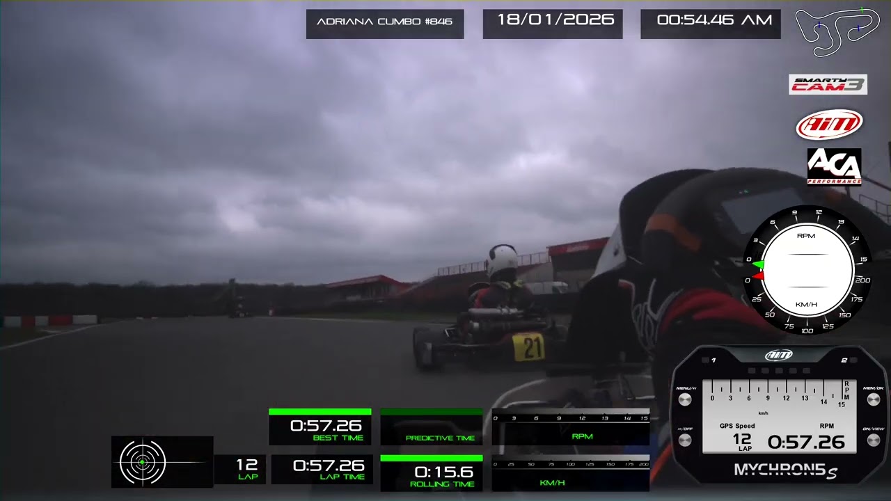 Adriana Cumbo - karting des Fagnes Mariembourg 2026 - IAME X30 - Kart Republic 