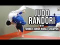 Live judo matches with former junior world champ