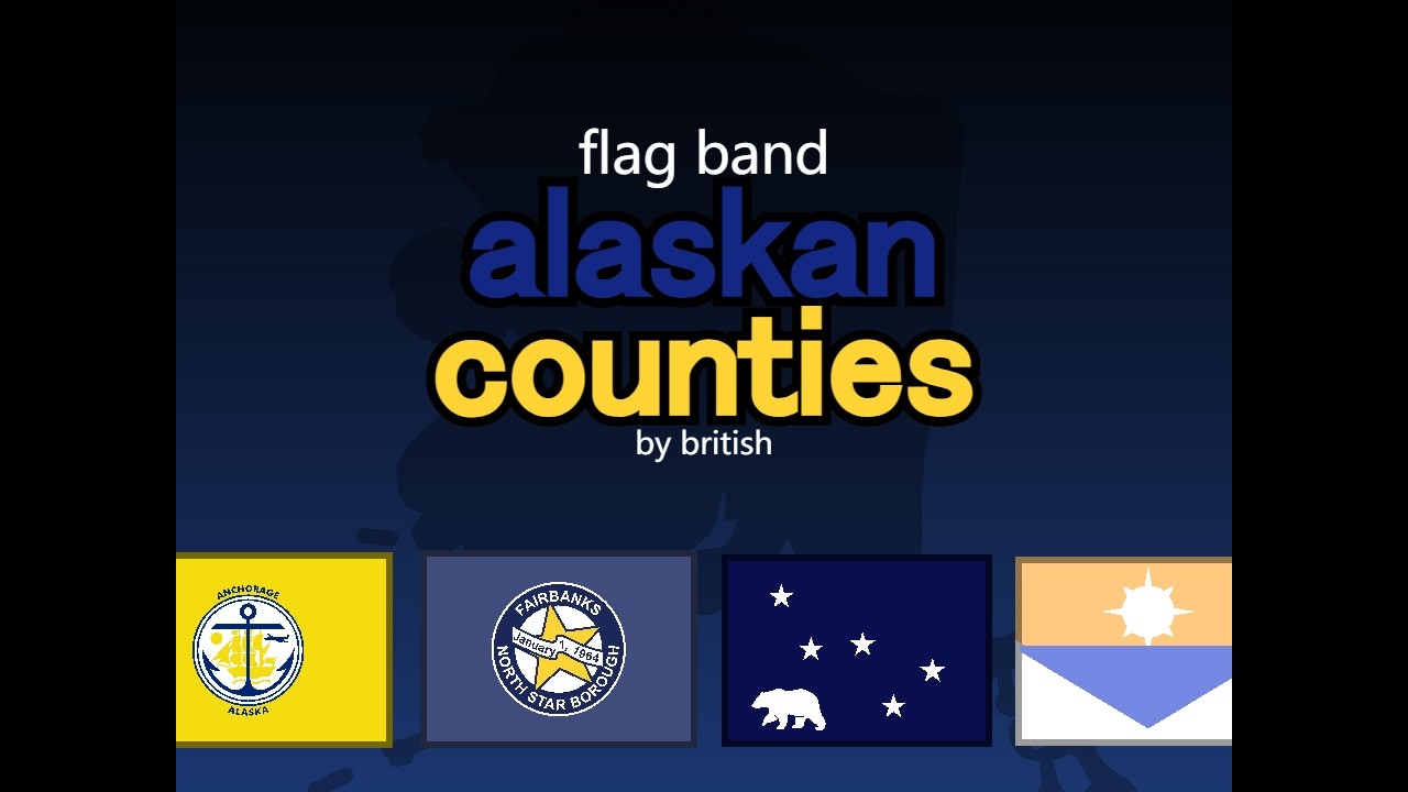 Flag Band: Alaskan Counties (boroughs and census areas)
