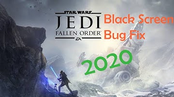 How To Fix Black Screen Issue In Star Wars Jedi Fallen Order (Crashes) (2020).