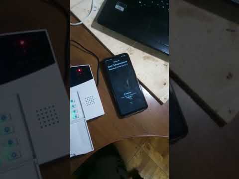 Звонок из GSM передатчика