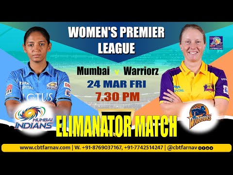 UP Warriorz  vs Mumbai Indians Women WPL T20 Eliminator Match Prediction