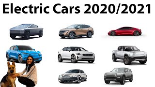 Upcoming Electric Vehicles 2020\/2021