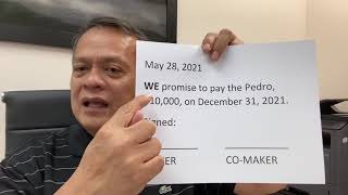 Co-maker or Guarantor ka ba? Mga dapat mong alamin kung ikaw ay co-maker or guarantor.