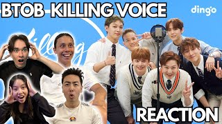 OUR FIRST TIME EVER WATCHING BTOB!! | KILLING VOICE REACTION!!
