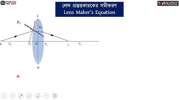 অধ্যায় ৬ - জ্যামিতিক আলোকবিজ্ঞান : লেন্স প্রস্তুতকারকের সমীকরণ ও লেন্সের সাধারণ সমীকরণ [HSC]