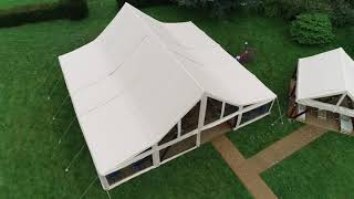 Abbas Marquees - The Cruck Tent, A Brand New Structure From Our Sister Company.
