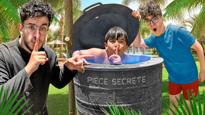 ON CONSTRUIT UNE (FAKE) PIÈCE SECRÈTE A NOTRE PETIT FRÈRE DANS UNE VILLA AU MAROC !