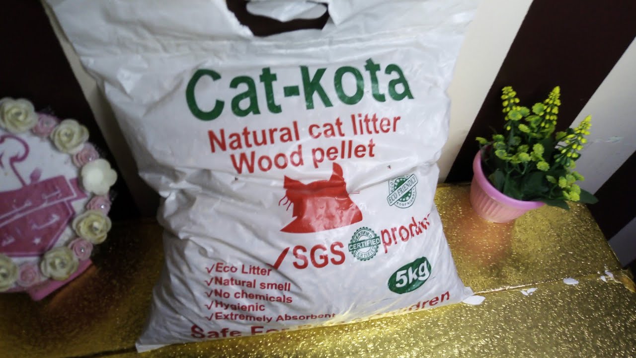 رفيو عن ارخص رمل للقطط 5 جنيه 🐈