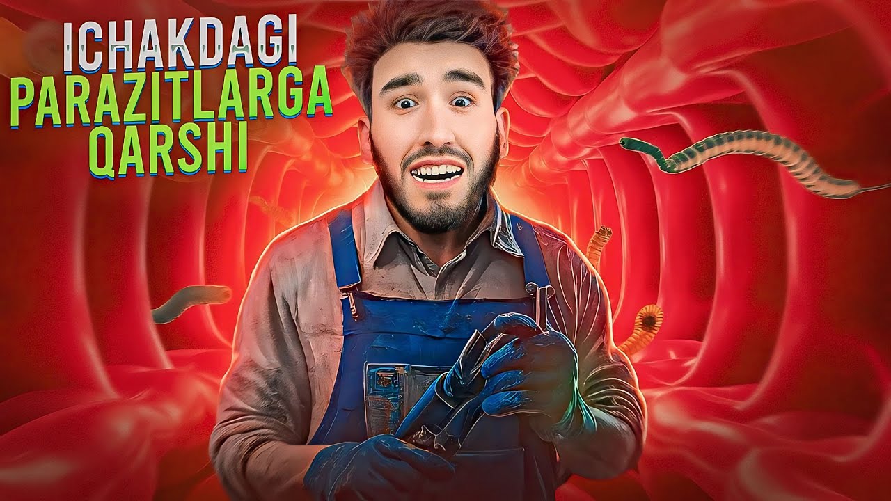 INSONLAR ICHIDAGI PARAZITLARNI TOZALIMIZ | Revenge Of The Colon #2 | VRzona1 #qiziqarlivideo