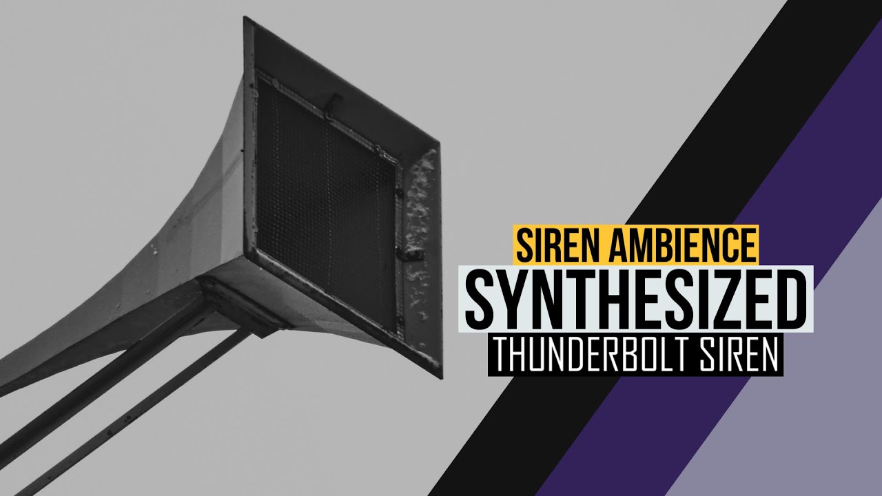Federal Thunderbolt Siren Ambience