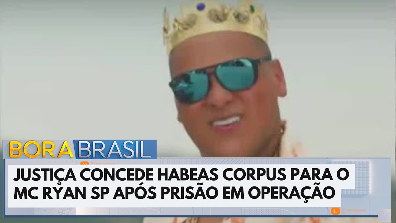 Justiça concede habeas corpus para MC Ryan