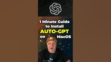 Install Auto-GPT on MacOS in 1 minute Guide1. #autogpt #ai #autogptmac #autogptmacos #openai #gpt4