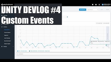 How to setup Custom Events for Unity Analytics (Unity Devlog #4)
