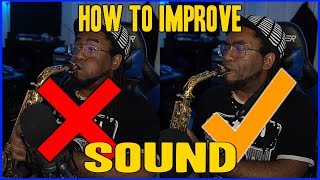 5 ESSENTIAL Tips to Get A Better Saxophone Sound!