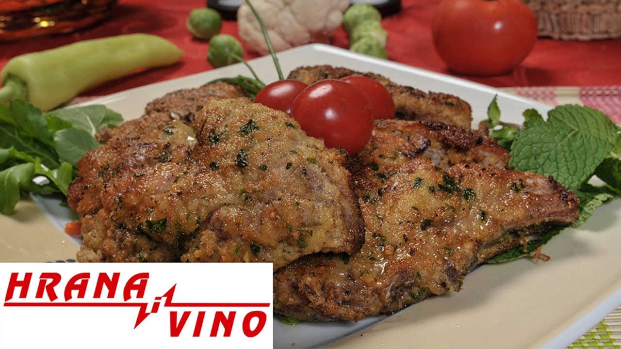 Punjeni teleći kotleti | Hrana i Vino SR - YouTube