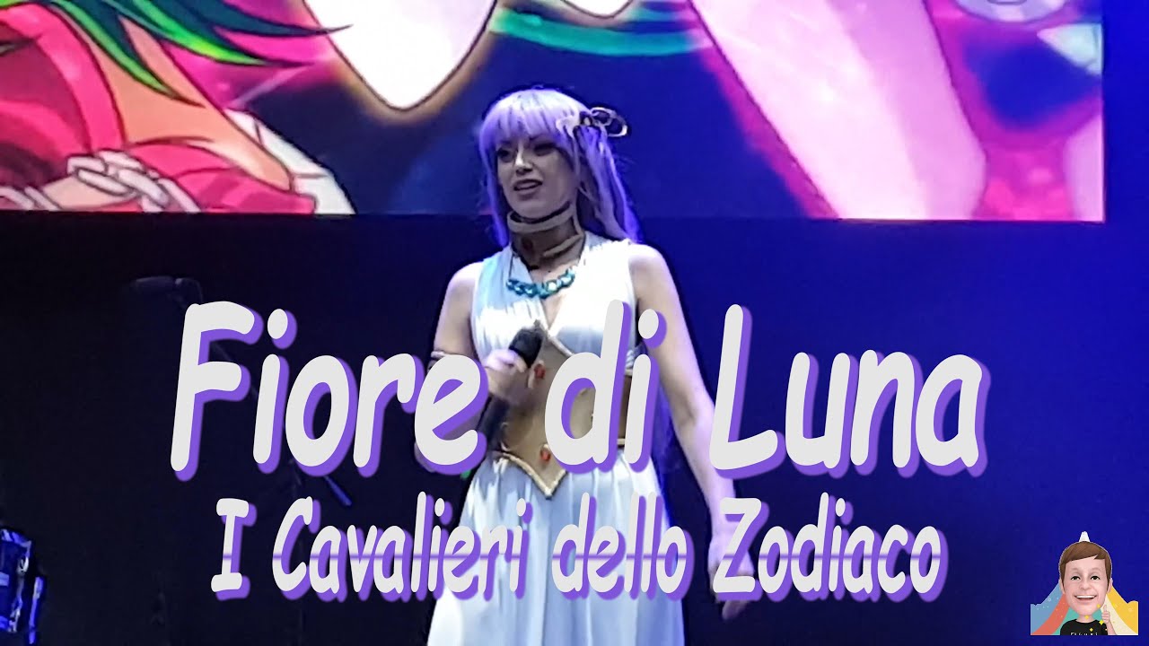 FIORE DI LUNA 🧚♀️ sings Massimo Dorati's '' I Cavalieri dello Zodiaco ''Lucca Comics & Games FIORE DI LUNA 🧚♀️ sings Massimo Dorati's '' I Cavalieri dello Zodiaco ''Lucca Comics & Games