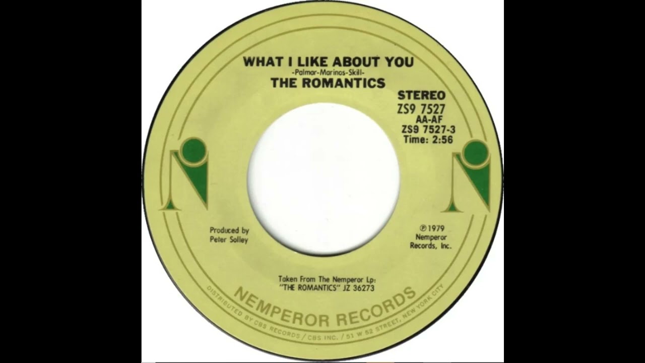 Romantics - What I Like About You (1979) - YouTube