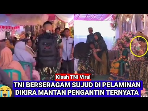 Heboh Anggota TNI Bersujud Di Kaki Ibu Ini Ternyata Anaknya Pulang Dari Tugas Kasih Kejutan Pulang